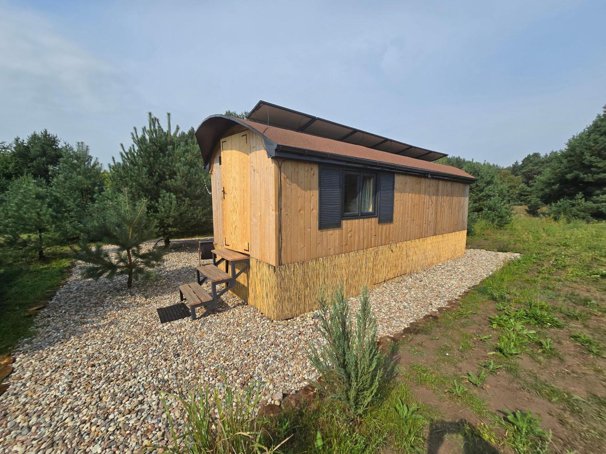 Oaza Swiety Spokoj - Domek Z Balia I Jacuzzi Rzasnik Exterior photo